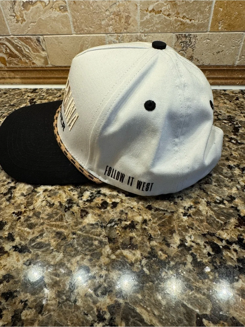 South Carolina Lone River Two-Tone Baseball Cap - White & Black